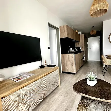 Le P'tit Carnon- Modern 200m From The Beach! Apartmán
