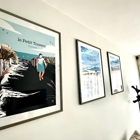 Le P'tit Carnon- Modern 200m From The Beach!